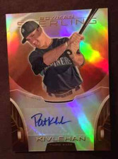 2013 Patrick Kivlehan RC Auto Bowman Sterling Ruby Refractor #27/75 Rookie