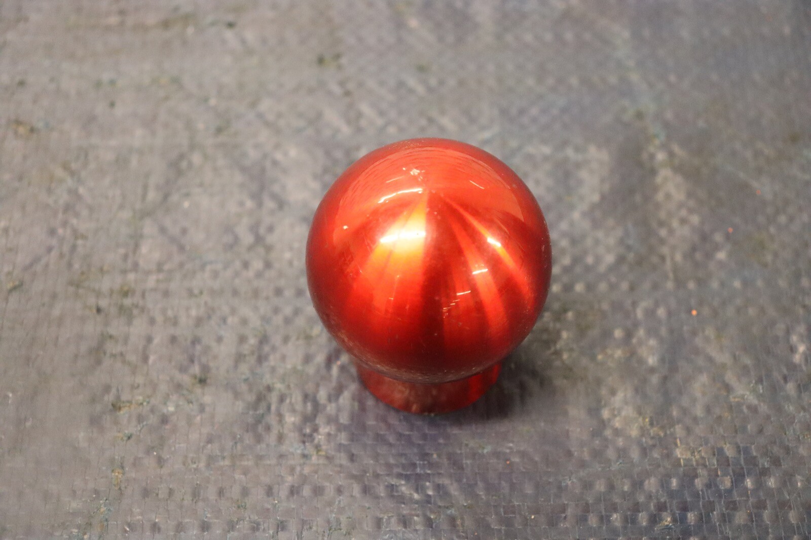 2014 MITSUBISHI LANCER EVOLUTION X AFTERMARKET SHIFT KNOB *SCRATCHES