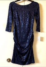 David's Bridal Dress S🌹New with Tags Sequin Paillettes Queen Party Prom Formal