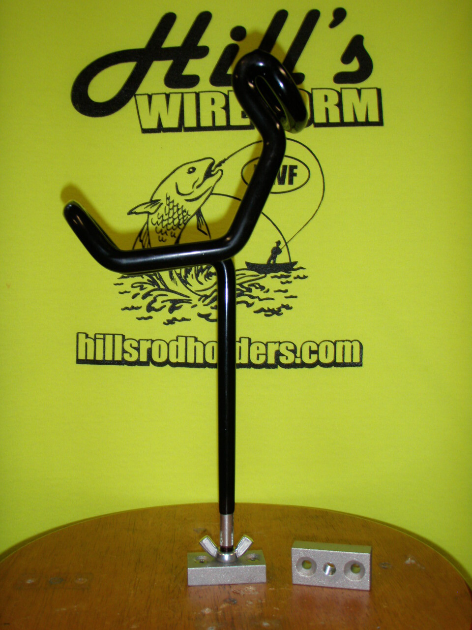 Fishing rod holder coated 45 degree 8" stems And 2 screw base Reel Fisherman*
