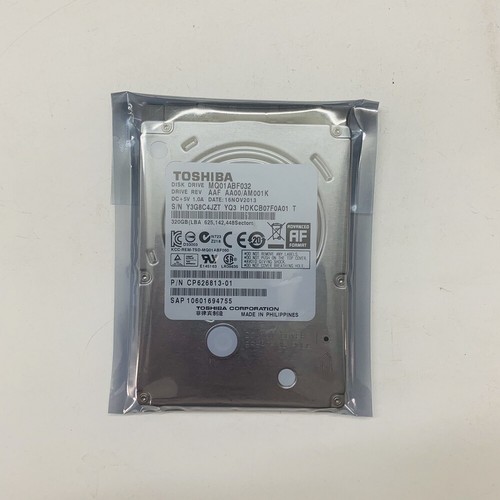 Toshiba 320 GB 320GB 7MM 2,5 Zoll HDD Festplatte 5400Rpm MQ01ABF032 SATA - Afbeelding 1 van 4