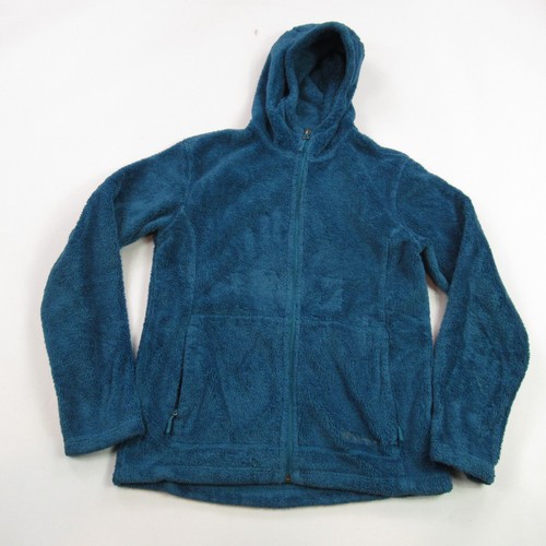 Marmot Jacket Girls Medium Long Sleeve Pockets Lightweight Blue Fleece