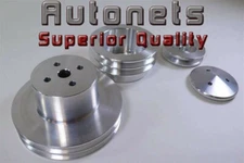 Billet Aluminum Oldsmobile 330-350-400-425-455 Water Pump Crankshaft Alt Pulley