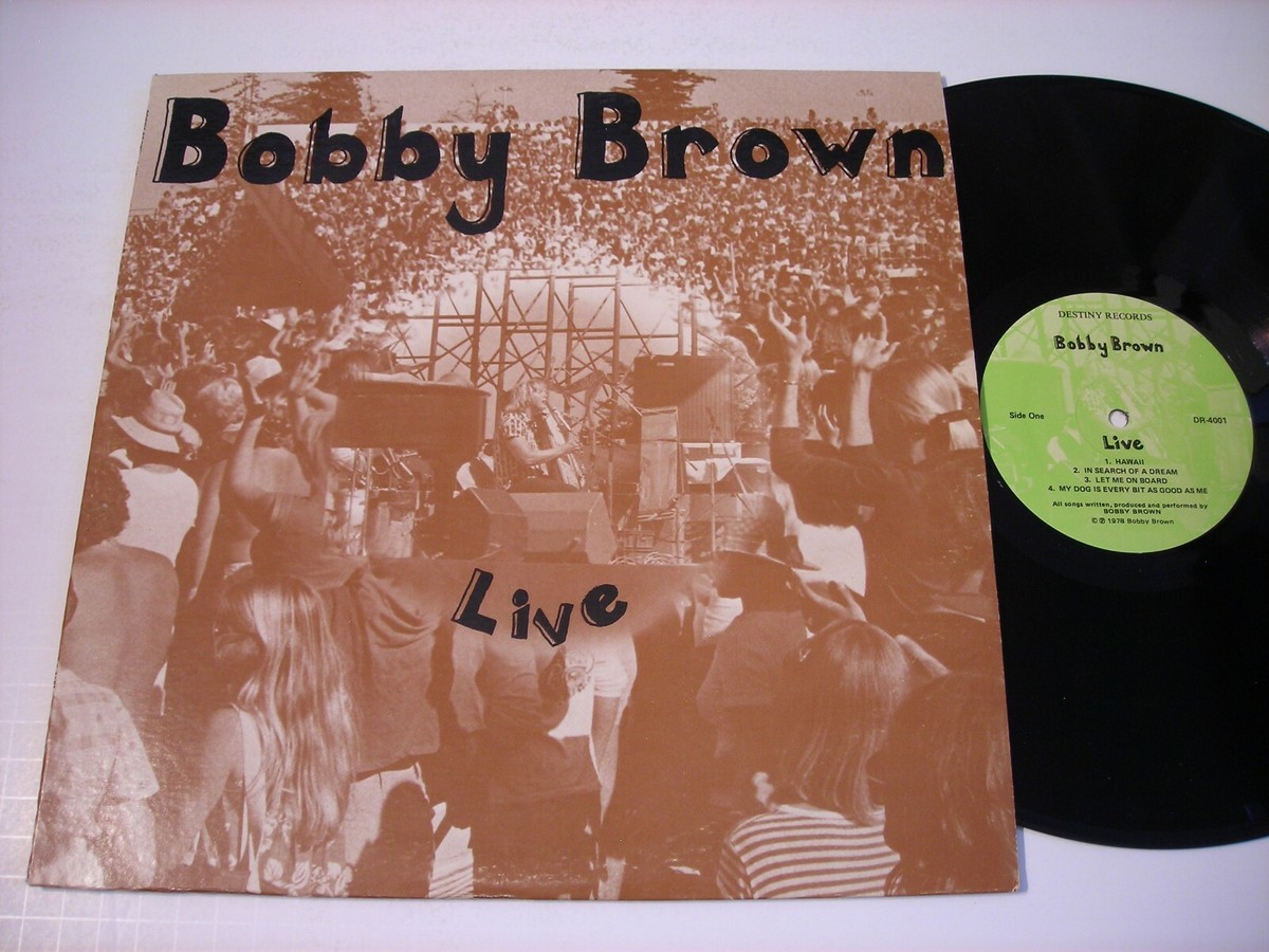 洋楽 BOBBY BROWN Bobby Brown Live 1978 LP VG+ | eBay
