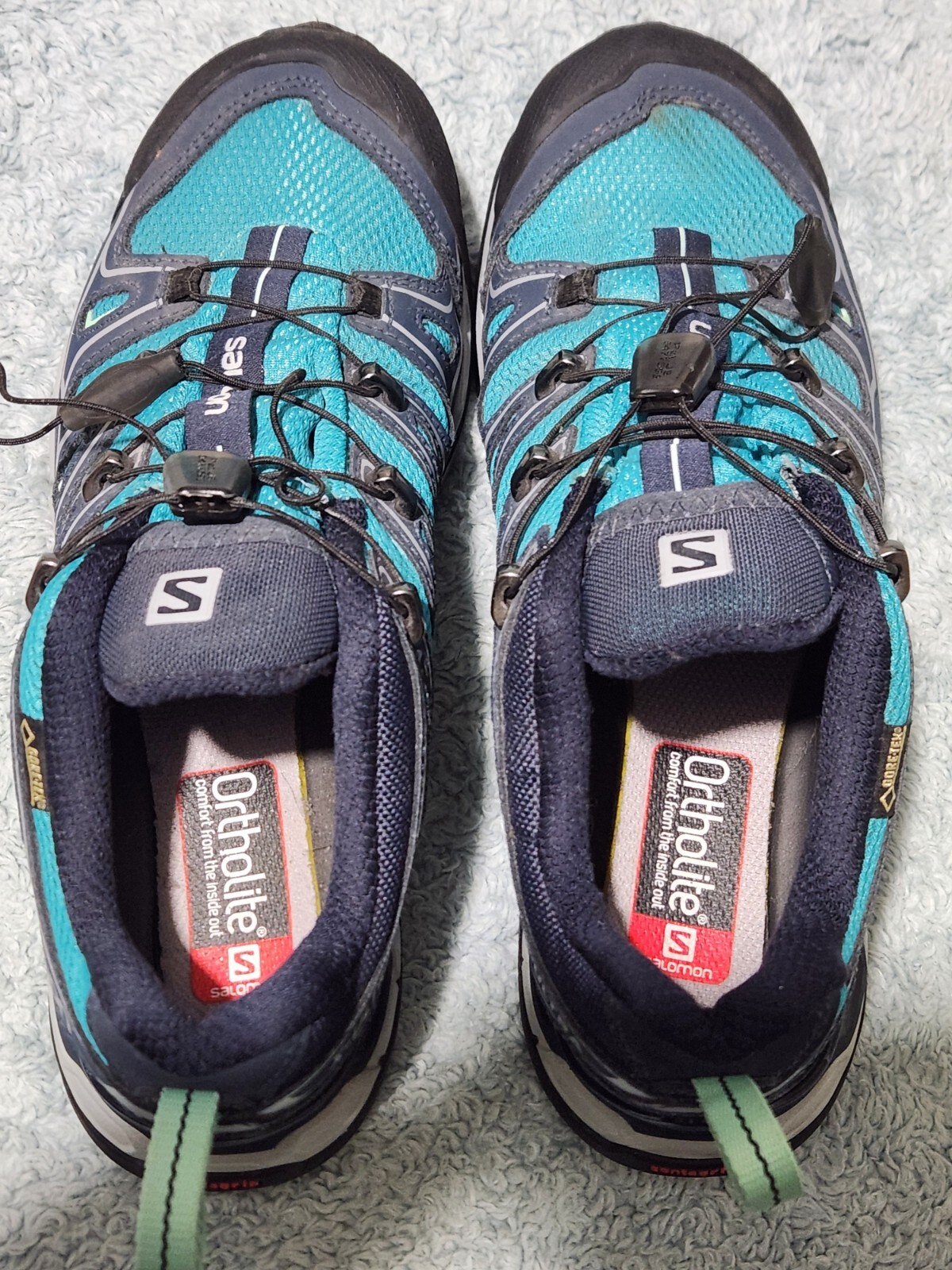Scarpe da trail running Salomon X Ultra 2 GTX verde nero donna taglia 6 5
