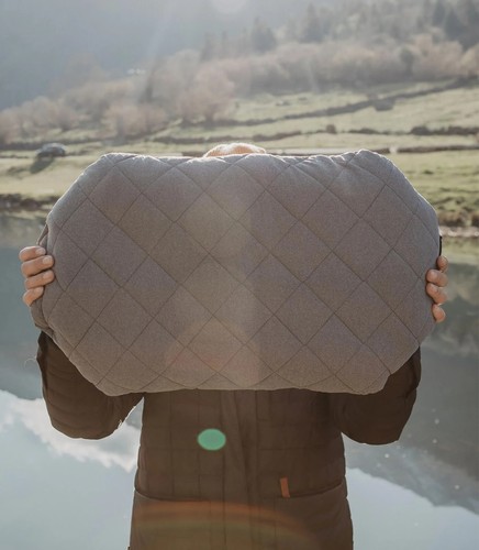 Klymit - Luxe Pillow™ Camping/Hiking Pillow - Grey - 12LPGY01D - Picture 8 of 11