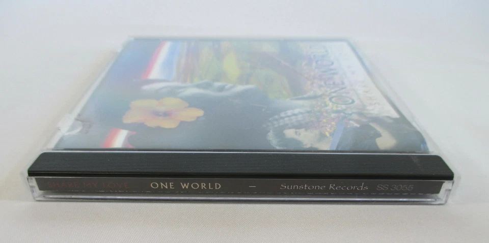 One World: Share My Love CD (RARE Latin Brazilian Jazz OOP Spanish violin piano) Foto 4 de 4