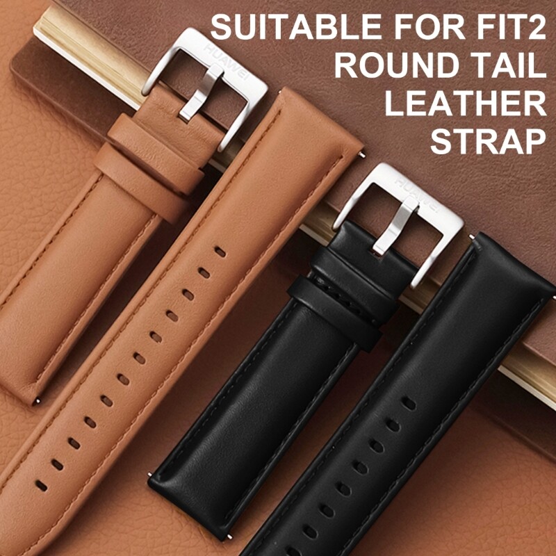 Elegant Leather Wristband Replacement Watches Leather Strap for watch fit2
