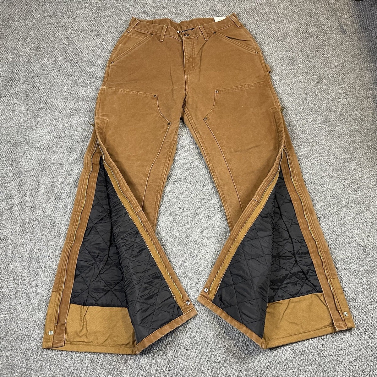 00s carhartt painter pants 38×32 mexico Carhartt Carpenter Pants 38 Brown Y2K Workwear Construction