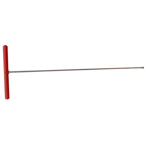 48 in. length steel probing rod with ball point for pipes - Picture 2 of 5