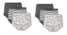 Gerber Baby Unisex Infant Toddler Potty Training Pants Underwear Size 3T (6PACK)