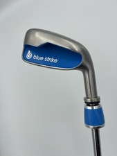 Blue Strike 6 Iron Swing Trainer Training Golf Club Steel Shaft - Mens RH
