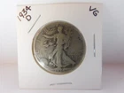 1934 D Walking Liberty Half Dollar Good Circulated Condition