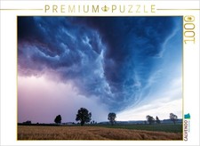 CALVENDO Puzzle Shelfcloud zur blauen Stunde 1000 Teile Lege-Gr e 64x48cm Fot