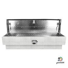 48x12.5x14 Silver Utility Side Box Lockable Paddle Latch Offroad Equipment Case 48x12.5x14 Silver Utility Side Box Lockable Paddle Latch Offroad Equipment Case