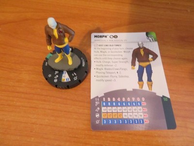 MARVEL HEROCLIX U MORPH 019 UNCOMMON X-MEN '97 NEW WITH CARD