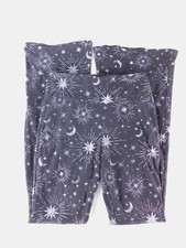 No Boundaries Leggings Girls S Black Ankle Celestial Geometric Activewear