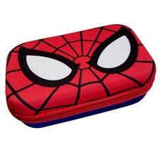Hard Shell Molded Zippered Pencil/Storage Case Spider-Man