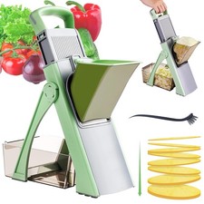 Mandoline Gemüsehobel Profi Dicke Einstellbar Gemüseschneider Zwiebelschneider