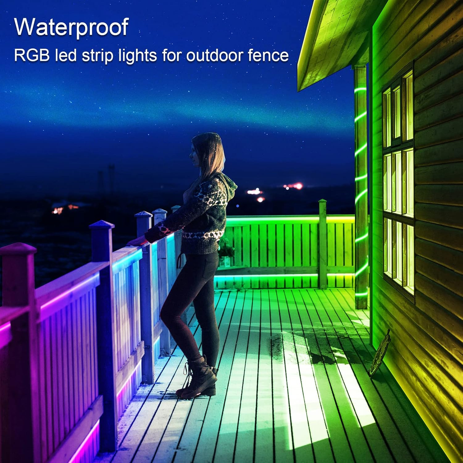 100Ft Outdoor LED Strip Lights Waterproof,Ip68 outside Led Light Strips Waterpro