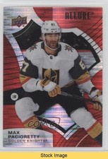 2021-22 Upper Deck Allure Red Rainbow Max Pacioretty #38 READ t4m