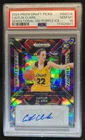 2024 Prizm Draft Picks Caitlin Clark Sensational RC Purple Ice Auto #/99 PSA 10