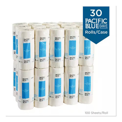 Pacific Blue Select 2-ply Perforated Essential Kitchen Paper Towel 30 Rolls