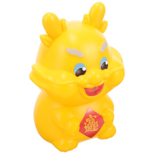 1 Set of DIY Dragon Piggy Bank Chinese Style Money Saving Pot Cartoon Dragon - 第 1/12 張圖片