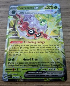 Forretress Pokemon Card | eBay