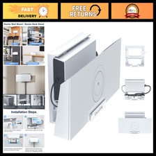 2-in-1 Wall Mount for Starlink Gen 3 Router Power Supply - Space-Saving Bracke