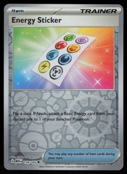 Energy Sticker 159/165 Scarlet & Violet 151 Reverse Holo