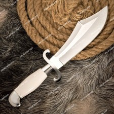 Marvelous Handmade D2 Steel Arabic Style / Persian Hunting Knife With Sheath.