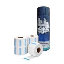 White Neck Strip, Disposable Barber Roll, Protects Your Neck, Hygienic Option...