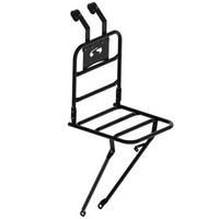 Portador delantero STECO Comfort 20x20 negro brillante