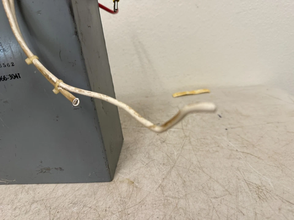 General Electric Pyranol Capacitor CP70E1FN405K 4uF 5000VDC CAT 14F187 - Image 4 of 4