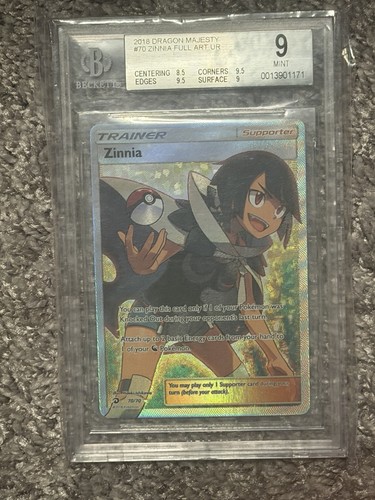 Zinnia graded BGS 9 for sale on eBay