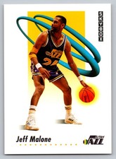 Jeff Malone 1991-92 SkyBox #282 Utah Jazz