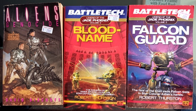Battletech: Legend Of The Jade Phoenix Trilogy-Robert Thurston & Alien Genocide