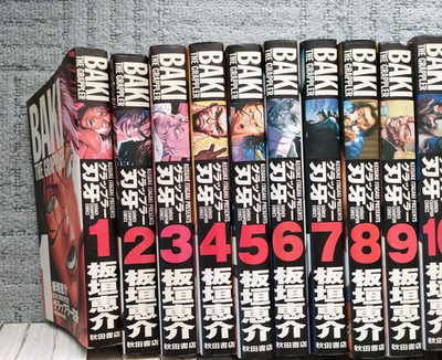 BAKI THE GRAPPLER 全巻セット 1-24巻 BAKI THE GRAPPLER Vol. 1 - 24 Complete Edition Comic Set Itagaki