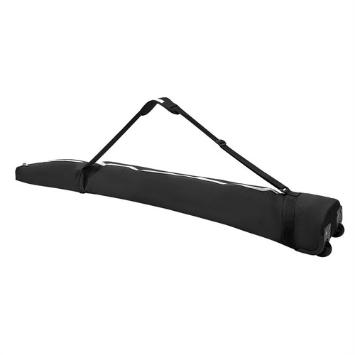 200cm Ski Towing Bag With Wheels For Air Travel Folding Outdoor Equipment Black - Picture 4 of 9