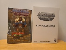 Masters Of The Universe Classics King Grayskull MOTUC He-Man MOC with Mailer Box