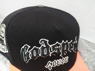 VTG. Godspeed Unisex BLACK, ORANGE, WHITE 4EVER Trucker Hat