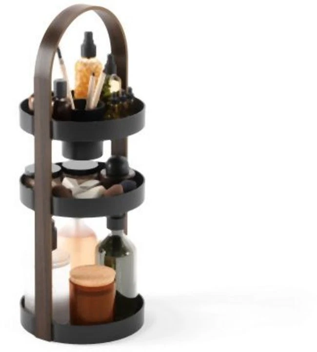 Bandeja de mostrador de baño de plástico Bellwood Umbra 1015098 - blanca Foto 3 de 4