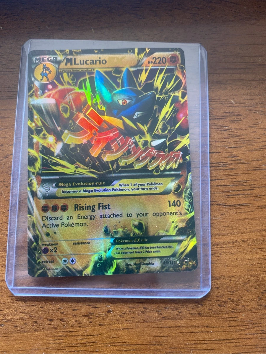 Lucario Pokmon TCG MEGA Individual Collectible Card Game Cards for sale |  eBay