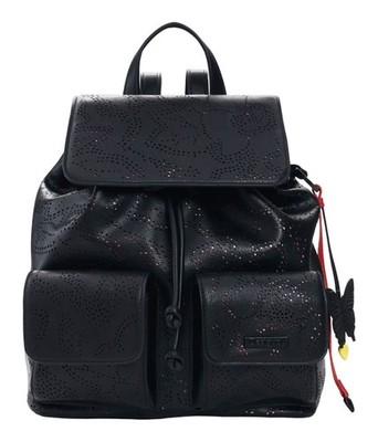 Desigual Paladio Prisa Mini Backpack Freizeitrucksack Black schwarz Neu