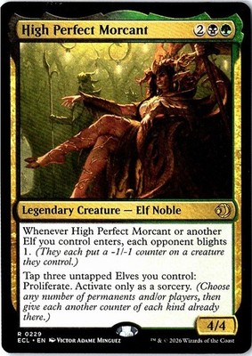 High Perfect Morcant 229 Lorwyn Eclipsed Magic: The Gathering
