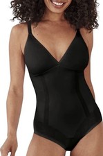 BALI 70 Bodysuit Cool Comfort Shapewear Firm Control Wirefree Black DFS105