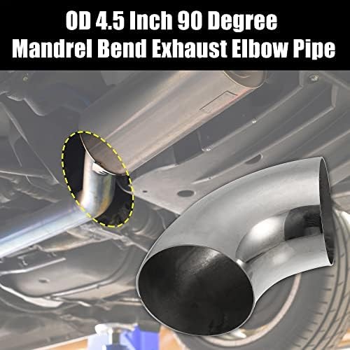 Stainless Steel 90° Exhaust Mandrel Bend Tube