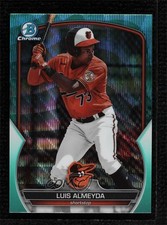 2023 Bowman Draft Chrome Aqua Wave Refractor /125 Luis Almeyda #BDC-145 s9z