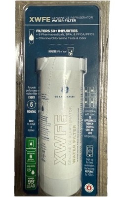 GE XWFE Genuine Refrigerator Water Filter (WITH CHIP) 100% Authentic